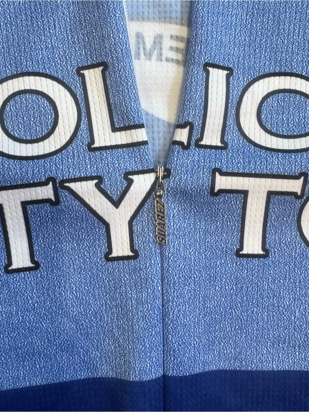 Suarez Police Full Zip Cycling Jersey Size Medium Police Unity Tour shirt - Picture 12 of 15